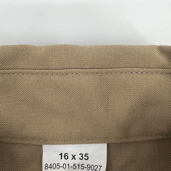 U.S. military DSCP Valor Collection Men's dress shirt 16x35 Khaki Made in USA - Picture 6 of 13